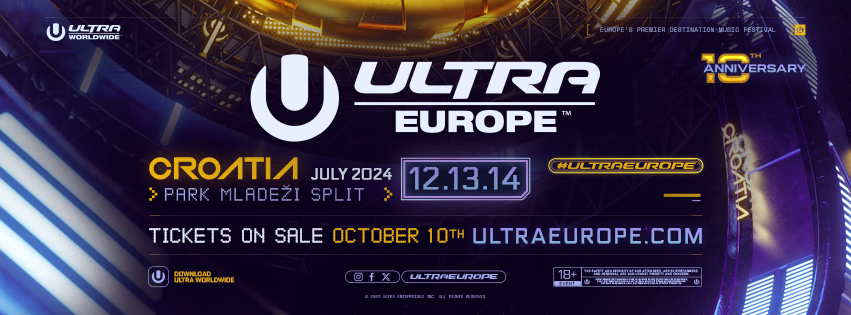 Bilety na Ultra Europe Split