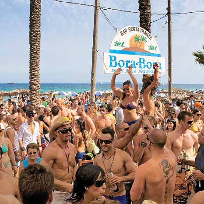 Imprezy na Bora Bora na Ibizie